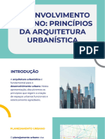 Desenvolvimento Urbano Principios Da Arquitetura Urbanistica