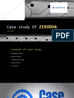 Case Study of ZERODHA