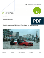 An Overview of Urban Flodding in Afghanistan