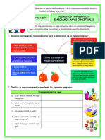 Ficha-Mierc-Comun-Alimentos Transgénicos-Elaboramos Mapas Conceptuales