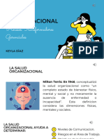 La Salud Organizacion y Los Procesos Tranformadores Gerenciales KEYLA DIAZ