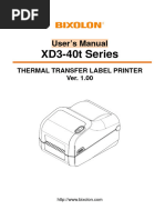 Xprinter XP-420B User Manual | PDF | Printer (Computing) | Computing
