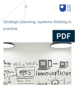 Strategic Planning Systems Thinking in Practice Printable