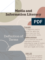 Mil L8 Media and Information Literacy