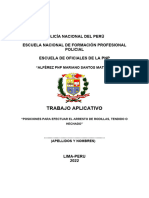 Posiciones para Efectuar El Arresto de Rodillas Tendido o Hechado