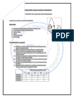 Laboratorio Relación de Variables