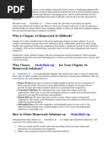 Chapter 16 Homework Solutions