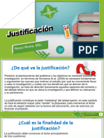 Justificación