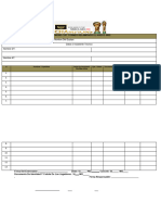 Planilla y Reglas de Los Torneo