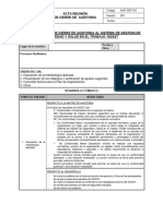 4. Acta de Cierre Auditoria