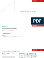 Cortex-M0+ CPU Core