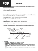 SQM Notes