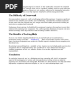 Homework Meaning