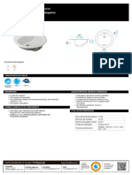 Lavabo empotrable fv