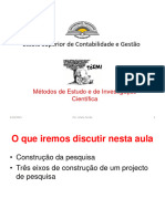 Lição 5 - Pesquisa Científica