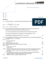 gr10 Phyical Science June Mock Paper 1 Memo