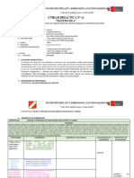 Uniadad de Aprendizaje 1 Matematica 3ero