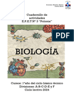 Cuadernillo de Biologia 1 Año 2024-EPET 3