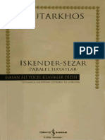 Plutarkhos - İskender Ve Sezar - Paralel Hayatlar-Türkiye İş Bankası Kültür Yayınları (2019)