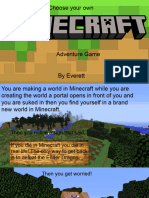 Edited - Choose Yor Own Minecraft Adventure