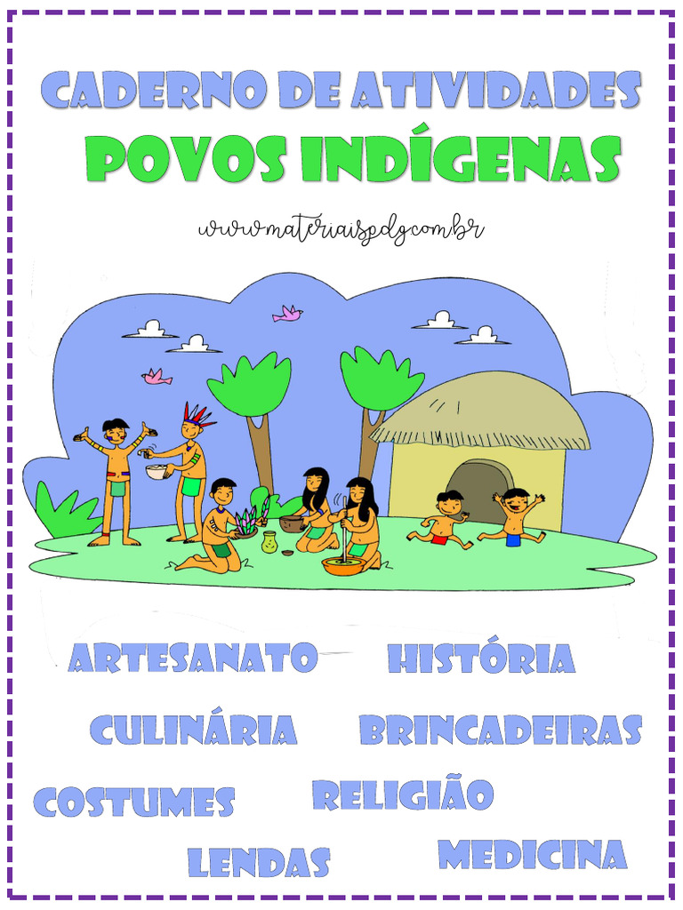 Caderno de Atividades - Povos Indígenas - Materiaispdg | PDF