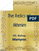 The Relics of Akhmim - Bishop Martyros