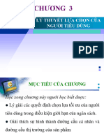 Chuong 3 - Su Lua Chon Cua Nguoi Tieu Dung