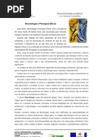 Deontologia e Principios Éticos