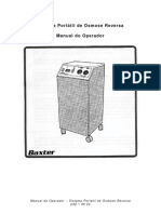 Baxter Osmose Portátil - Manual de Operação - Digitalizado