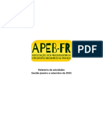 APEB FR Relatorio de Atividades Jan Set2015