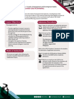 Diploma in Land Use Planning