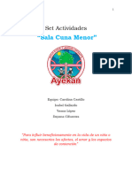 9° set de actividades