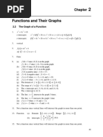 Functions and Their Graphs: 2.2 The Graph of A Function