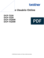 Manual Do Usuário Online: DCP-T220 DCP-T225 DCP-T420W DCP-T425W