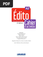 Édito B2 Cahier d’activités Amazon.com: Edito B2, 4e édition. Cahier d'activités