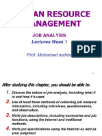 CH2-Job Analysis
