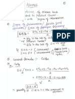 Alkene - Preparation - Physical Properties