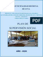 F16 - Plan de Supervisión Social SNIP Nº2480016