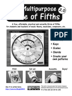 DIY Multipurpose Circle of Fifths
