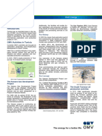 Omv Tunisia Energy Factsheet