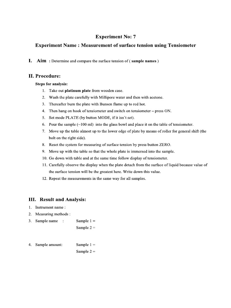 Tens I Ometer | PDF