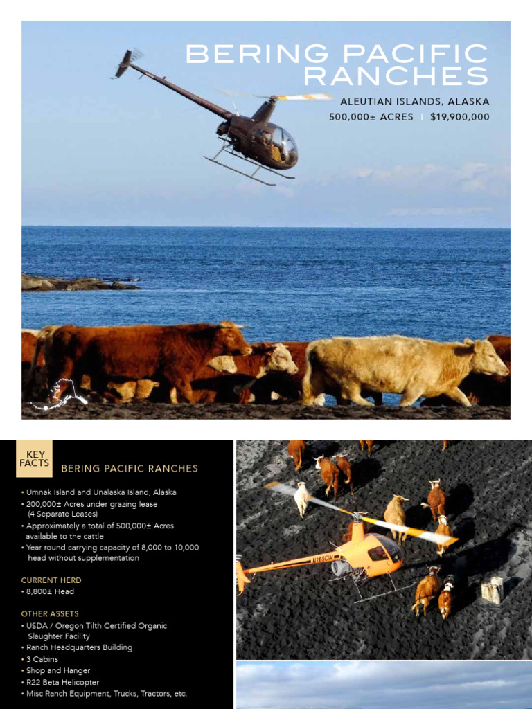 Bering Pacific Ranches Overview | PDF | Ranches | Pacific Ocean
