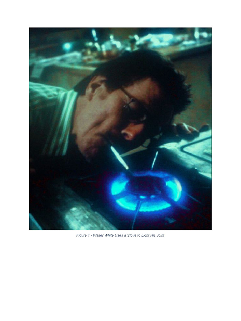 Walter white lighting a joint using a stove pdf
