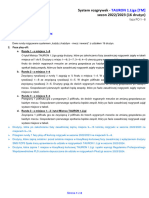 System Rozgrywek TM - Sezon 2022-2023