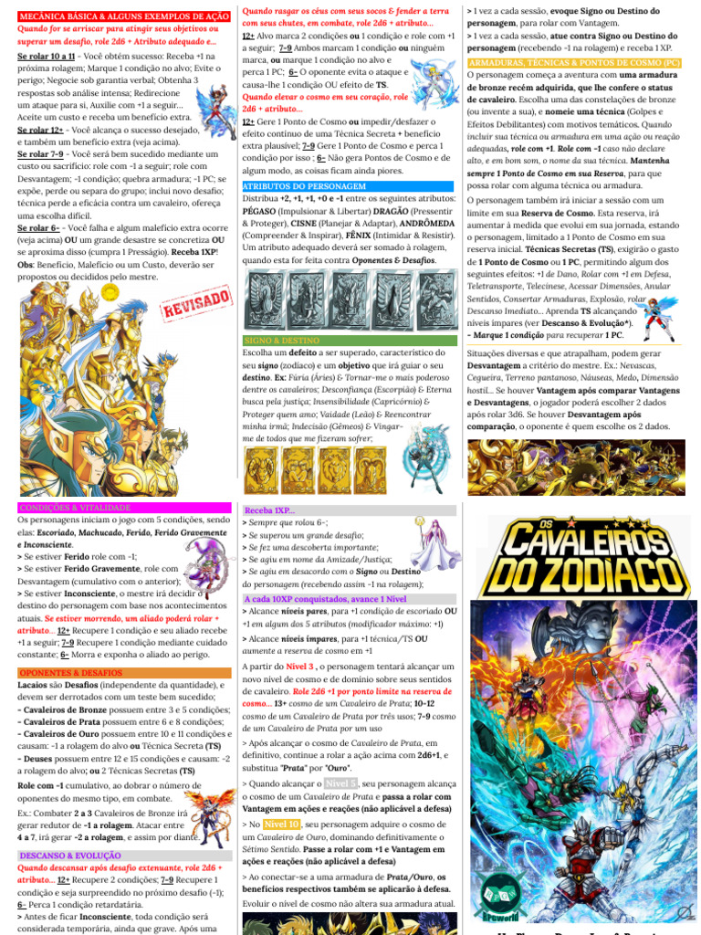 Mecânica Básica do PBTA RPG | PDF