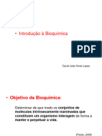 Capitulo 1 e 2 - Powerpoint 1 BIOQUIMICA