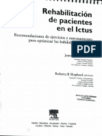 Rehabilitación ICTUS Optimizar Habilidades Motoras - Carr y Shepherd (2004)