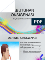 Kebutuhan Oksigenasi