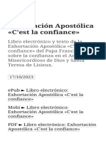 Papa Francisco Teresa Lisieux Confianza