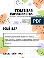 Actividad 7. para Sistematizar Experiencias